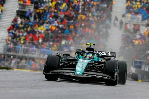 14 Fernando Alonso ESP, Aston Martin Aramco Cognizant F1 Team , F1 Grand Prix of Canada at Circuit Gilles Villeneuve on June 17, 2023 in Montreal, Canada Photo by HOCH ZWEI Montreal Canada