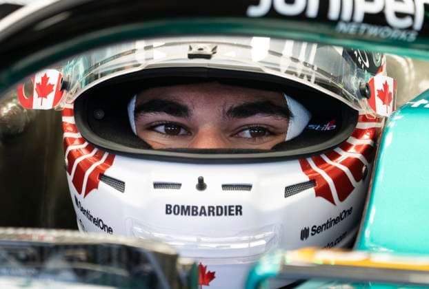 June 17, 2023, Montreal, PQ, Canada: Aston Martin driver Lance Stroll of Canada, gets ready for the third practice session at the Canadian Grand Prix Saturday, June 17, 2023 in Montreal. Lance Stroll,  - ZUMAc35_ 20230617_zaf_c35_042 Copyright: xRyanxRemiorzx