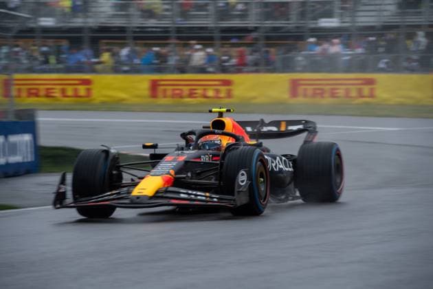 Sergio Checo Perez MEX, Oracle Red Bull Racing, 11 in RB19, CAN, Formula 1 World Championship, Canadian Grand Prix, Circuit de Gilles Villeneuve Montreal, Free Practice, 17 06 2023 CAN, Formula 1 World Championship, Canadian Grand Prix, Circuit de Gilles Villeneuve Montreal, Free Practice, 17 06 2023 Montreal Copyright: xEibner Memmlerx EP_MMR