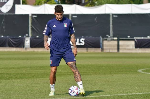 Giovanni Di Lorenzo (Italy) during Training session for the Italia team, football UEFA Nations League match in Enschede, Netherlands, June 17 2023  Copyright: xEmmanuelexMastrodonato IPAxSportx xx 0 IPA_IPA38696528