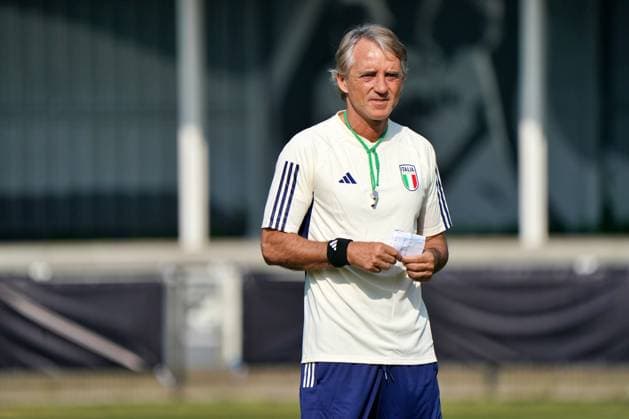 Football: Soccer, Nations League, Italy National Team, Training