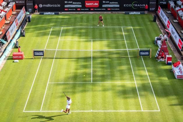 Bett1 Open WTA 500 Berlin, 17 06 2023 Noma Noha Akugue Germany Jule Niemeier Germany Bett1 Open WTA 500 Steffi Graf Stadium, Rot Weiss Tennis Club, Berlin, 17 06 2023 Bett1Open Copyright: xBEAUTIFULxSPORTS LucianoxLimax