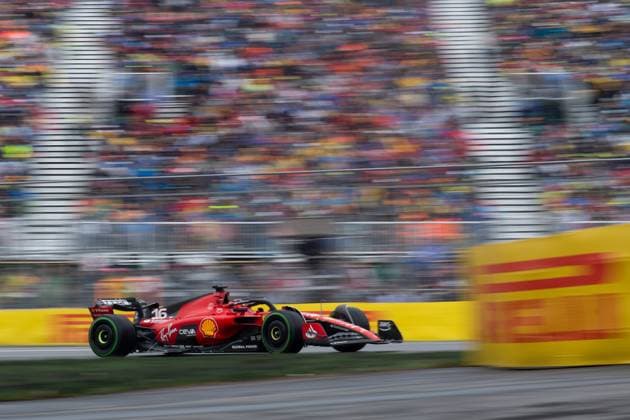 Charles Leclerc MCO, Scuderia Ferrari, 16 in Ferrari SF 23, CAN, Formula 1 World Championship, Canadian Grand Prix, Circuit de Gilles Villeneuve Montreal, Qualifying, 17 06 2023 CAN, Formula 1 World Championship, Canadian Grand Prix, Circuit de Gilles Villeneuve Montreal, Qualifying, 17 06 2023 Montreal Copyright: xEibner Memmlerx EP_MMR