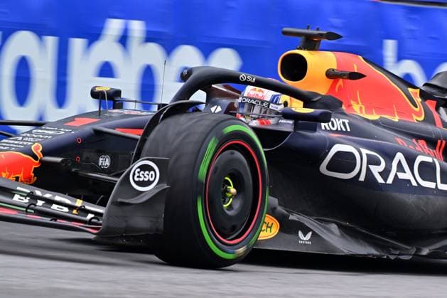 01 VERSTAPPEN Max (nld), Red Bull Racing RB19, action during the Formula 1 Pirelli Grand Prix du Canada, 8th round of the 2023 Formula One World Championship, WM, Weltmeisterschaft from June 16 to 18, 2023 on the Circuit Gilles Villeneuve, in MontrÃ al, Canada - F1 - CANADIAN GRAND PRIX 2023 DPPI Panoramic  00123020_CN1_4153