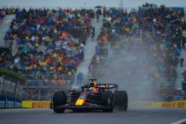 Max Verstappen NED, Oracle Red Bull Racing, 01 in RB19, CAN, Formula 1 World Championship, Canadian Grand Prix, Circuit de Gilles Villeneuve Montreal, Free Practice, 17 06 2023 CAN, Formula 1 World Championship, Canadian Grand Prix, Circuit de Gilles Villeneuve Montreal, Free Practice, 17 06 2023 Montreal Copyright: xEibner Memmlerx EP_MMR