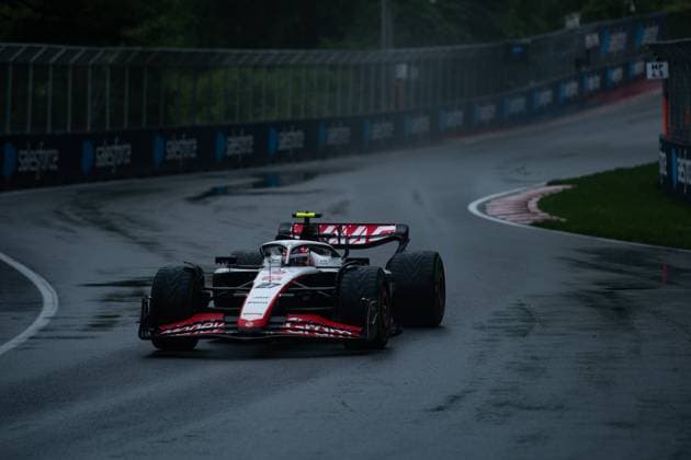Nico Huelkenberg GER, Moneygram Haas F1 Team, 27 in VF 23, CAN, Formula 1 World Championship, Canadian Grand Prix, Circuit de Gilles Villeneuve Montreal, Free Practice, 17 06 2023 CAN, Formula 1 World Championship, Canadian Grand Prix, Circuit de Gilles Villeneuve Montreal, Free Practice, 17 06 2023 Montreal Copyright: xEibner Memmlerx EP_MMR