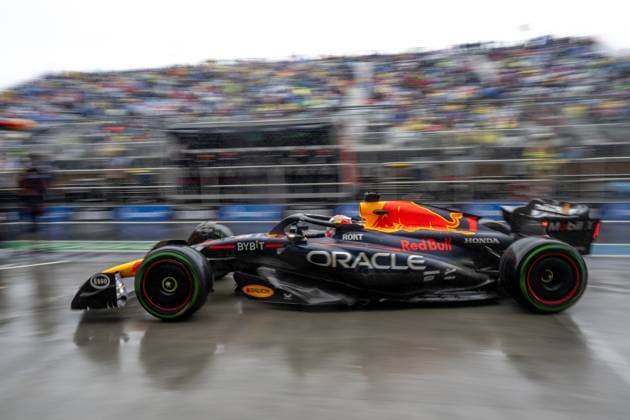 1 Max Verstappen NLD, Oracle Red Bull Racing , F1 Grand Prix of Canada at Circuit Gilles Villeneuve on June 17, 2023 in Montreal, Canada Photo by HOCH ZWEI Montreal Canada
