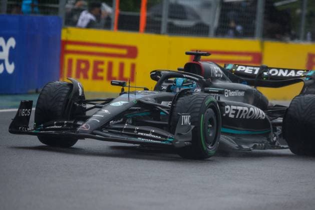 63 George Russell GBR, Mercedes AMG Petronas F1 Team , F1 Grand Prix of Canada at Circuit Gilles Villeneuve on June 17, 2023 in Montreal, Canada Photo by HOCH ZWEI Montreal Canada