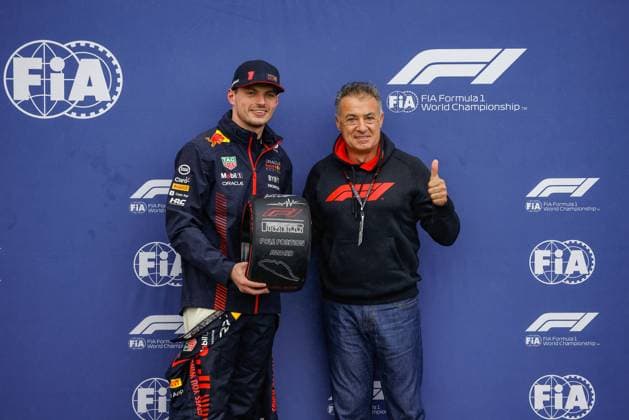 1 Max Verstappen NLD, Oracle Red Bull Racing , Jean Alesi FRA , F1 Grand Prix of Canada at Circuit Gilles Villeneuve on June 17, 2023 in Montreal, Canada Photo by HOCH ZWEI Montreal Canada