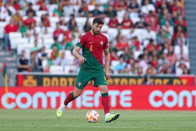 Portugal, Lisboa, 17 06 2023 UEFA EURO 2024 Qualifiers Group J Portugal Bosnia and Herzegovina v l , Ruben Dias Portugal , FREISTELLER Copyright: JoaquimxFerreira