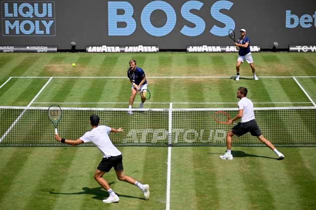Tennis, ATP Tournament in Stuttgart, Doubles Final, Krawietz Pütz - Mektic Pavic