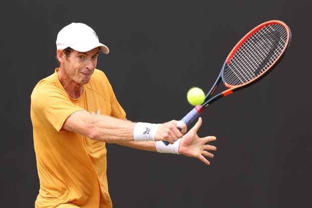 Tennis, ATP Tournament in Nottingham, Final, Andy Murray - Arthur Cazaux