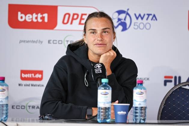 Tennis, WTA Tournament in Berlin, Press Conference