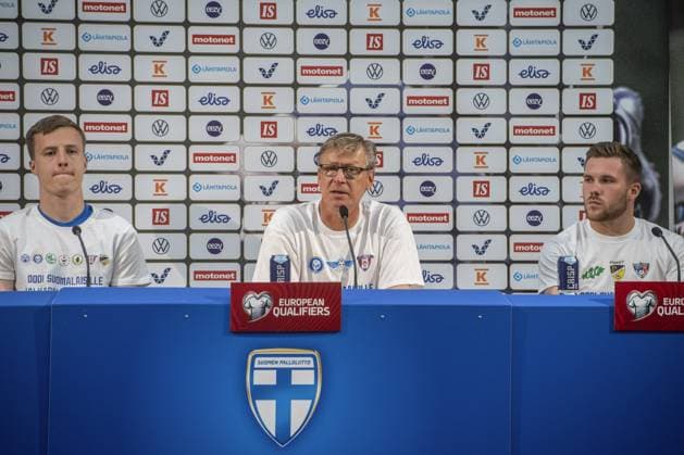 Football, Euro Quali, National Team Finland Press Conference
