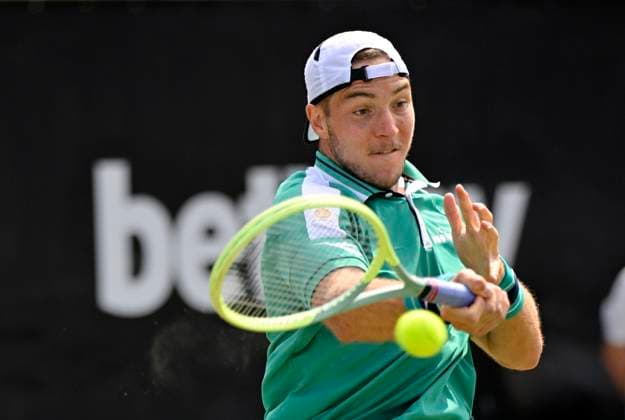 Tennis, ATP Tournament in Stuttgart, Final, Jan-Lennard Struff - Frances Tiafoe