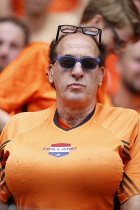 ENSCHEDE, 18-06-2023 , Stadium Grolsch Veste, Nations League 2022 2023 game for the 3rd and 4th place between Netherlands and Italy. Netherlands supporter Netherlands - Italy  x21374430x Copyright: