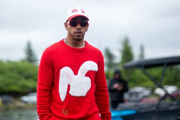 Lewis Hamilton UK, Mercedes AMG Petronas F1 Team, 44 , Driver Arrival, CAN, Formula 1 World Championship, Canadian Grand Prix, Circuit de Gilles Villeneuve Montreal, Race, 18 06 2023 CAN, Formula 1 World Championship, Canadian Grand Prix, Circuit de Gilles Villeneuve Montreal, Race, 18 06 2023 Montreal Copyright: xEibner Memmlerx EP_MMR