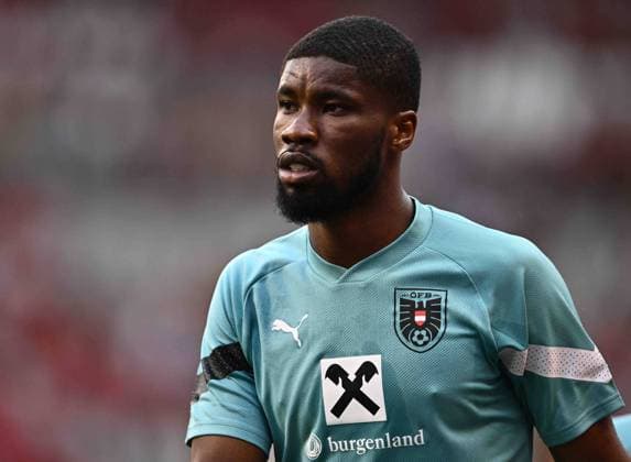 BRUSSELS, BELGIUM - JUNE 17: head shot - Kevin Danso of Austria during the UEFA European Qualifiers 2024 match between Belgium and Austria at King Baudouin Stadium on June 17, 2023 in Brussels, B Belgium v Austria - UEFA European Qualifiers 2024 Copyright: xSebastianxFrejx