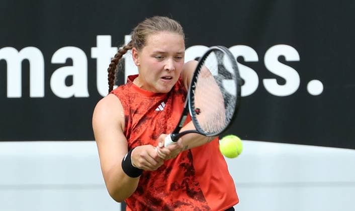 Jule Niemeier GER , Centre Court at the tennis facility of LTTC Rot Weiss e V Steffi Graf Stadium Tennis bett1 open WTA 500 tournament on grass women season 2022 2023 18 06 2023