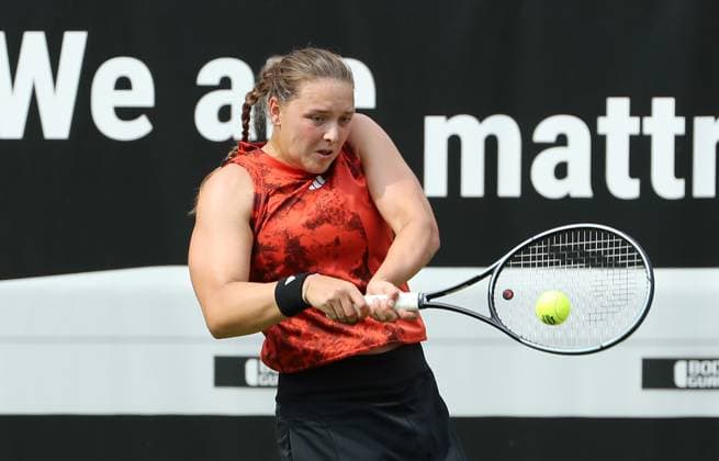 Jule Niemeier GER , Centre Court at the tennis facility of LTTC Rot Weiss e V Steffi Graf Stadium Tennis bett1 open WTA 500 tournament on grass women season 2022 2023 18 06 2023