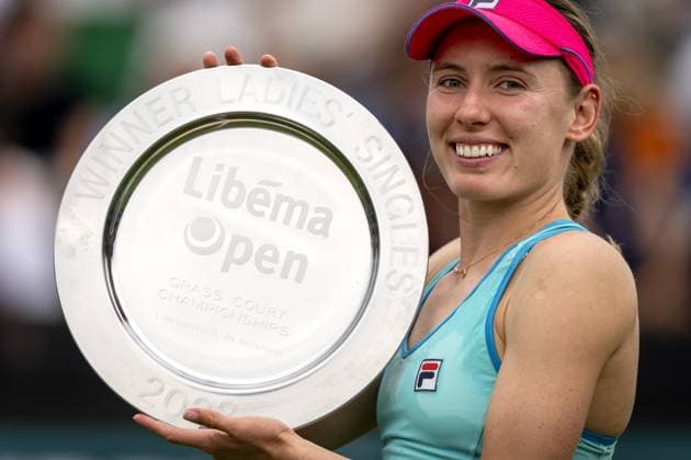 ROSMALEN - Ekaterina Alexandrova (RUS) wins the final of the Libema Open tennis tournament in Rosmalen. AP SANDER KING xVIxANPxSportx xxANPxIVx 471913598 originalFilename: 471913598.jpg