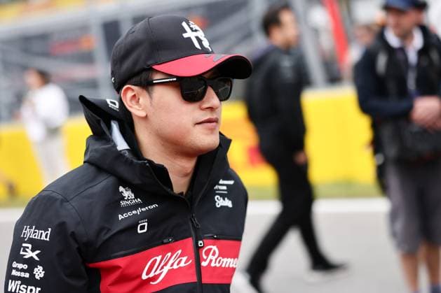 F1 Grand Prix Of Canada Previews Zhou Guanyu of Alfa Romeo during the drivers parade ahead of the Formula 1 Grand Prix of Canada at Circuit Gilles Villeneuve in Montreal, Canada on June 18, 2023. Montreal Canada  Copyright: xJakubxPorzyckix originalFilename:porzycki-f1grandp230618_npIxL.jpg