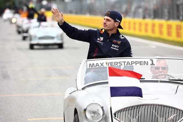 F1 Grand Prix Of Canada Previews Max Verstappen of Red Bull Racing during the drivers parade ahead of the Formula 1 Grand Prix of Canada at Circuit Gilles Villeneuve in Montreal, Canada on June 18, 2023. Montreal Canada  Copyright: xJakubxPorzyckix originalFilename:porzycki-f1grandp230618_npZBI.jpg