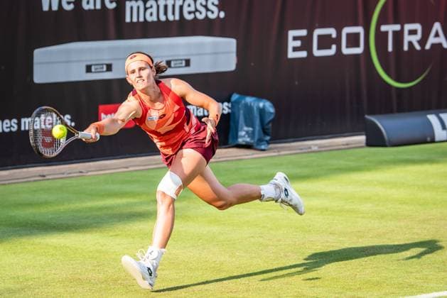 Bett1 Open WTA 500 Berlin, 18 06 2023 Greet Minnen Belgium Bett1 Open WTA 500 Steffi Graf Stadium, Rot Weiss Tennis Club, Berlin, 18 06 2023 Bett1Open Copyright: xBEAUTIFULxSPORTS LucianoxLimax