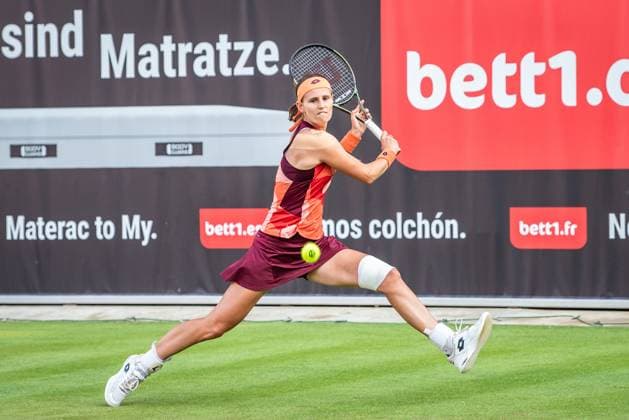 Bett1 Open WTA 500 Berlin, 18 06 2023 Greet Minnen Belgium Bett1 Open WTA 500 Steffi Graf Stadium, Rot Weiss Tennis Club, Berlin, 18 06 2023 Bett1Open Copyright: xBEAUTIFULxSPORTS LucianoxLimax