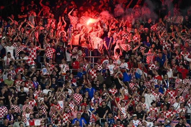 Croatia v Spain - UEFA Nations League 2022 23 Final Fans during the UEFA Nations League 2022 23 final match between Croatia and Spain at De Kuip on June 18, 2023 in Rotterdam, Netherlands. MarkoxLukunic PIXSELL