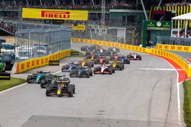 start of the race .during Pre Race on Sunday 18th June - FORMULA 1 PIRELLI GRAND PRIX DU CANADA 2023 - from 15th to 18th June 2023 at Circuit Gilles Villeneuve, Montreal, Quebec, Canada Montreal Canada - ZUMAc04_ 20230618_zaf_c04_001 Copyright: xStefanoxFacchinx