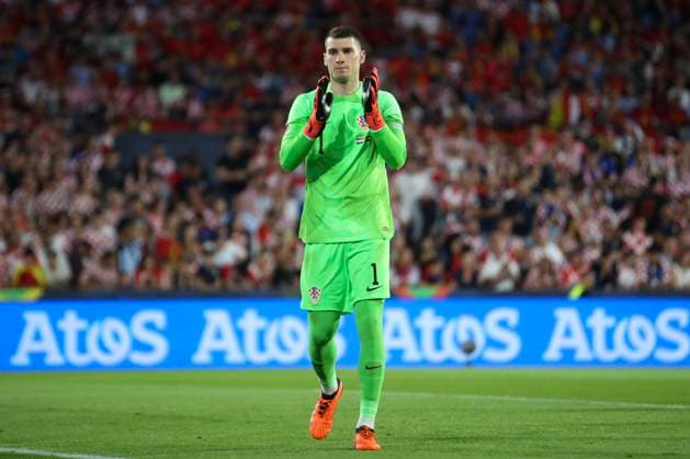 Croatia v Spain - UEFA Nations League 2022 23 Final Dominik Livakovic of Croatia during the UEFA Nations League 2022 23 final match between Croatia and Spain at De Kuip on June 18, 2023 in Rotterdam, Netherlands. LukaxStanzl PIXSELL