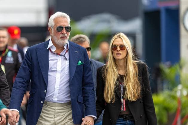 Formula 1 Championship - FORMULA 1 PIRELLI GRAND PRIX DU CANADA 2023 Lawrence Stroll (CAN) - CEO Aston Martin F1 an his wife& xA;during Pre Race on Sunday 18th June - FORMULA 1 PIRELLI GRAND PRIX DU CANADA 2023 - from 15th to 18th June 2023 at Circuit Gilles Villeneuve, Montreal, Quebec, Canada Canada Copyright: xStefanoxFacchin AvensImagesx xLiveMediax LPS_978686