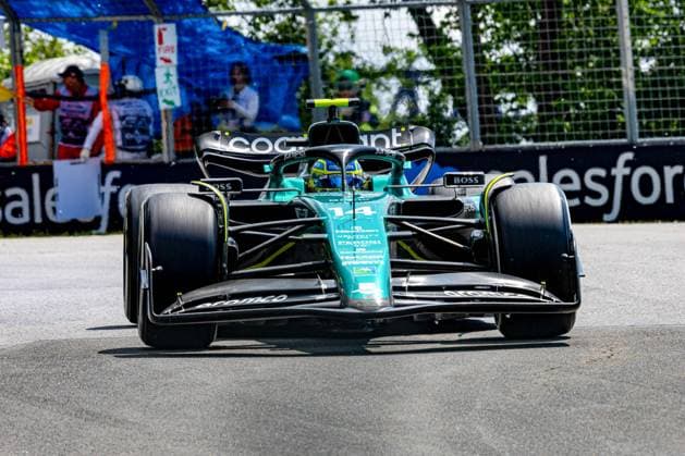 Fernando Alonso (SPA) Aston Martn AMR23.during the Race on Sunday 18th June - FORMULA 1 PIRELLI GRAND PRIX DU CANADA 2023 - from 15th to 18th June 2023 at Circuit Gilles Villeneuve, Montreal, Quebec, Canada Montreal Canada - ZUMAc04_ 20230618_zaf_c04_031 Copyright: xStefanoxFacchinx