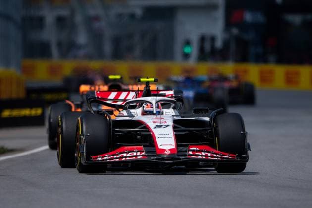 Nico Huelkenberg GER, Moneygram Haas F1 Team, 27 in VF 23, CAN, Formula 1 World Championship, Canadian Grand Prix, Circuit de Gilles Villeneuve Montreal, Race, 18 06 2023 CAN, Formula 1 World Championship, Canadian Grand Prix, Circuit de Gilles Villeneuve Montreal, Race, 18 06 2023 Montreal Copyright: xEibner Memmlerx EP_MMR