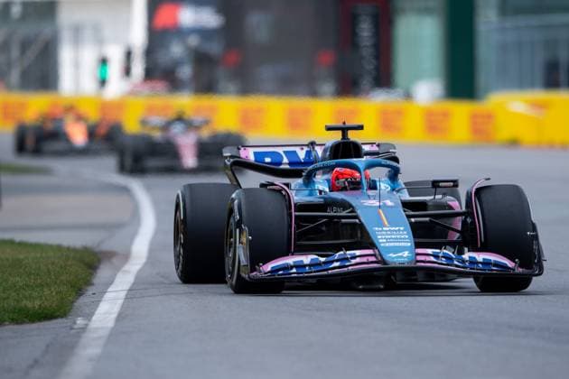 Esteban Ocon FRA, BWT Alpine F1 Team, 31 in Alpine A523, CAN, Formula 1 World Championship, Canadian Grand Prix, Circuit de Gilles Villeneuve Montreal, Race, 18 06 2023 CAN, Formula 1 World Championship, Canadian Grand Prix, Circuit de Gilles Villeneuve Montreal, Race, 18 06 2023 Montreal Copyright: xEibner Memmlerx EP_MMR