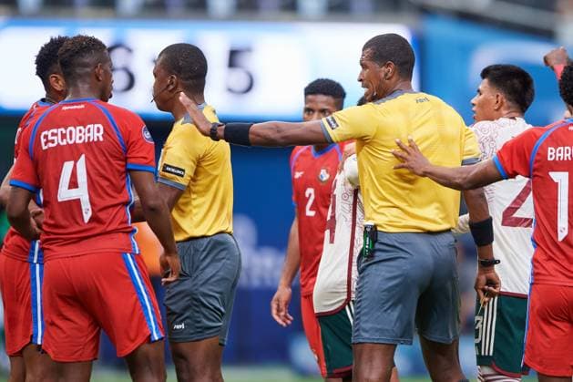 RECORD DATE NOT STATED CONCACAF NATIONS LEAGUE 2022-2023 Panama vs Mexico Third Place Fidel Escobar of Panama during the game Panama vs Mexico (Mexican national team, Nationalteam , corresponding to Third Place of Final Four of the CONCACAF Nations League 2022-2023, at Allegiant Stadium, on June 18, 2023. <br><br> Fidel Escobar de Panama durante el partido Panama vs Mexico (Seleccion Mexicana), correspondiente por el Tercer Lugar de la Final Four de la Liga de Naciones CONCACAF 2022-2023, en el Allegiant Stadium, el 18 de junio de 2023. LAS VEGAS NEVADA ESTADOS UNIDOS  Copyright: xCristianxdexMarchenax 20230618173633_CNL_23_3RD_PAN_MEX_ESCOBAR222