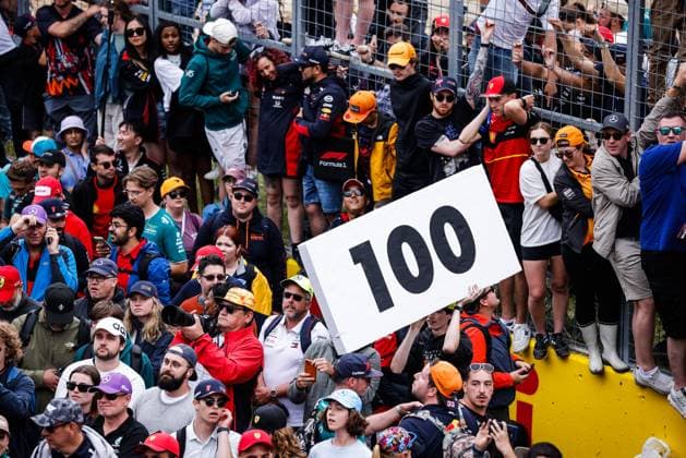Fans, F1 Grand Prix of Canada at Circuit Gilles Villeneuve on June 18, 2023 in Montreal, Canada Photo by HOCH ZWEI Montreal Canada