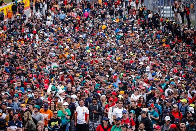 Fans, F1 Grand Prix of Canada at Circuit Gilles Villeneuve on June 18, 2023 in Montreal, Canada Photo by HOCH ZWEI Montreal Canada