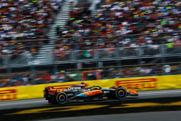4 Lando Norris GBR, McLaren F1 Team , F1 Grand Prix of Canada at Circuit Gilles Villeneuve on June 18, 2023 in Montreal, Canada Photo by HOCH ZWEI Montreal Canada