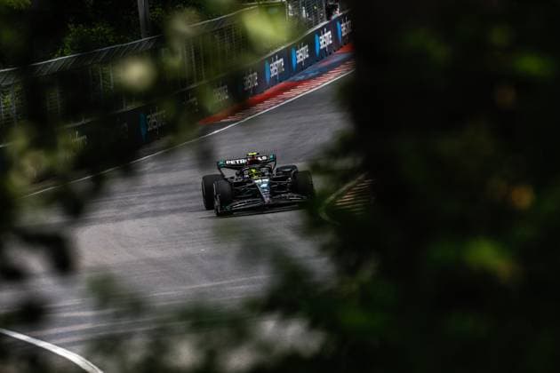 44 Lewis Hamilton GBR, Mercedes AMG Petronas F1 Team , F1 Grand Prix of Canada at Circuit Gilles Villeneuve on June 18, 2023 in Montreal, Canada Photo by HOCH ZWEI Montreal Canada