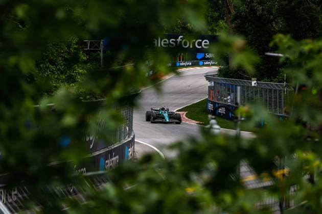 14 Fernando Alonso ESP, Aston Martin Aramco Cognizant F1 Team , F1 Grand Prix of Canada at Circuit Gilles Villeneuve on June 18, 2023 in Montreal, Canada Photo by HOCH ZWEI Montreal Canada