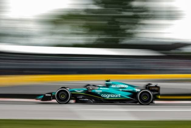 14 Fernando Alonso ESP, Aston Martin Aramco Cognizant F1 Team , F1 Grand Prix of Canada at Circuit Gilles Villeneuve on June 18, 2023 in Montreal, Canada Photo by HOCH ZWEI Montreal Canada