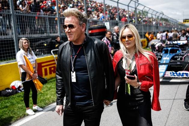 Gordon Ramsay and his daughter Holly Ramsay, F1 Grand Prix of Canada at Circuit Gilles Villeneuve on June 18, 2023 in Montreal, Canada Photo by HOCH ZWEI Montreal Canada