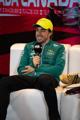 19 06 2023, Circuit Gilles Villeneuve, Montreal, FORMULA 1 AWS GRAND PRIX DU CANADA 2023 , pictured Fernando Alonso ESP , Aston Martin Aramco Cognizant Formula One Team Montreal Circuit Gilles Villeneuve Quebec Canada  eu-images-506