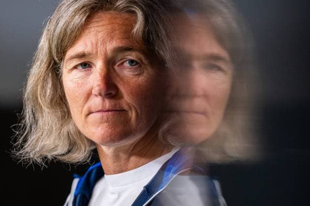 230619 Hege Riise, head coach of the Norwegian women s national football team, presents the team selection ahead of the FIFA Women s World Cup during a press conference on June 19, 2023 in Oslo Photo Vegard Grott BILDBYRAN kod VG VG0466 bbeng fotball fotboll fotboll women dam norge norway pressekonferanse vm kvinner FIFA Women s World Cup 2023  Copyright: VEGARDxGRoTT BB230619VG001