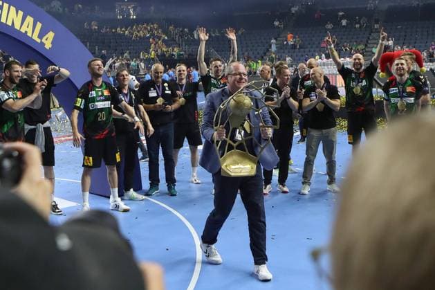 18 06 2023, xgox, handball EHF Champions League final, SC Magdeburg Barlinek Industria Kielce v l Marc Henrik Schmedt Magdeburg Koeln