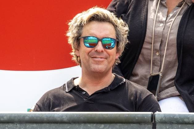 Berlin, 19 06 23, Tennis Grass Court Championships Berlin at Steffi Graf Stadium ladies, singles, sixteenth finals, Garcia France Lisicki Germany puppeteer Sascha Grammel visits the tournament bett1open 2023 Grass Court Championships Berlin
