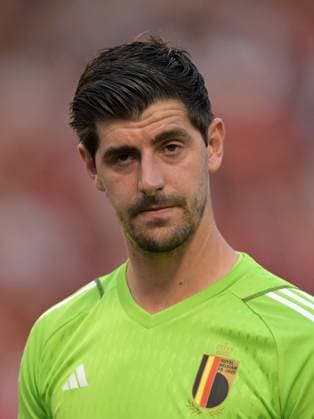 BRUSSELS - Belgium goalkeeper Thibaut Courtois during the UEFA EURO, EM, Europameisterschaft,Fussball 2024 qualifying match between Belgium and Austria at King Baudouin Stadium on June 17, 2023 in Brussels, Belgium. AP Dutch Height UEFA EURO 2024 Qualifying Round - group F 2022 2023 xVIxANPxSportx xGerritxvanxKeulenxIVx 471992044 originalFilename: 471992044.jpg