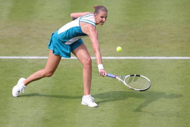 Petra Kvitova, CZE, during first round at 2023 bett1 Open in Berlin, 19 06 2023